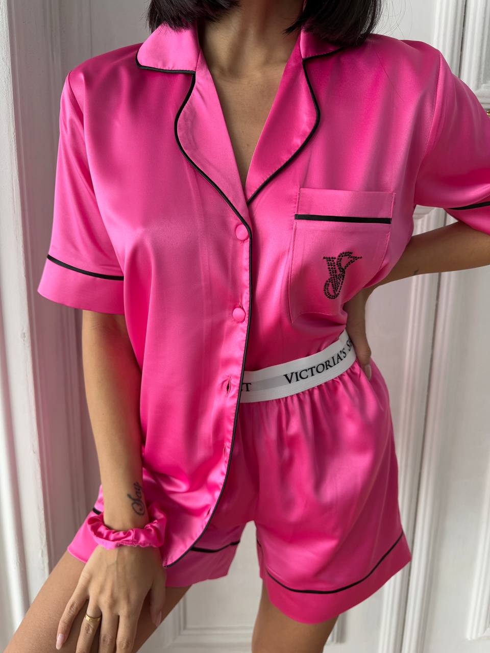 Premium Saten Pijama Seti ✨