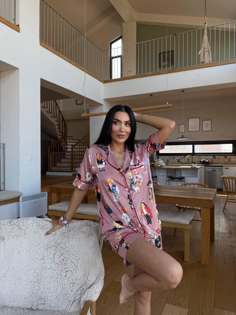 Premium Saten Pijama Seti ✨