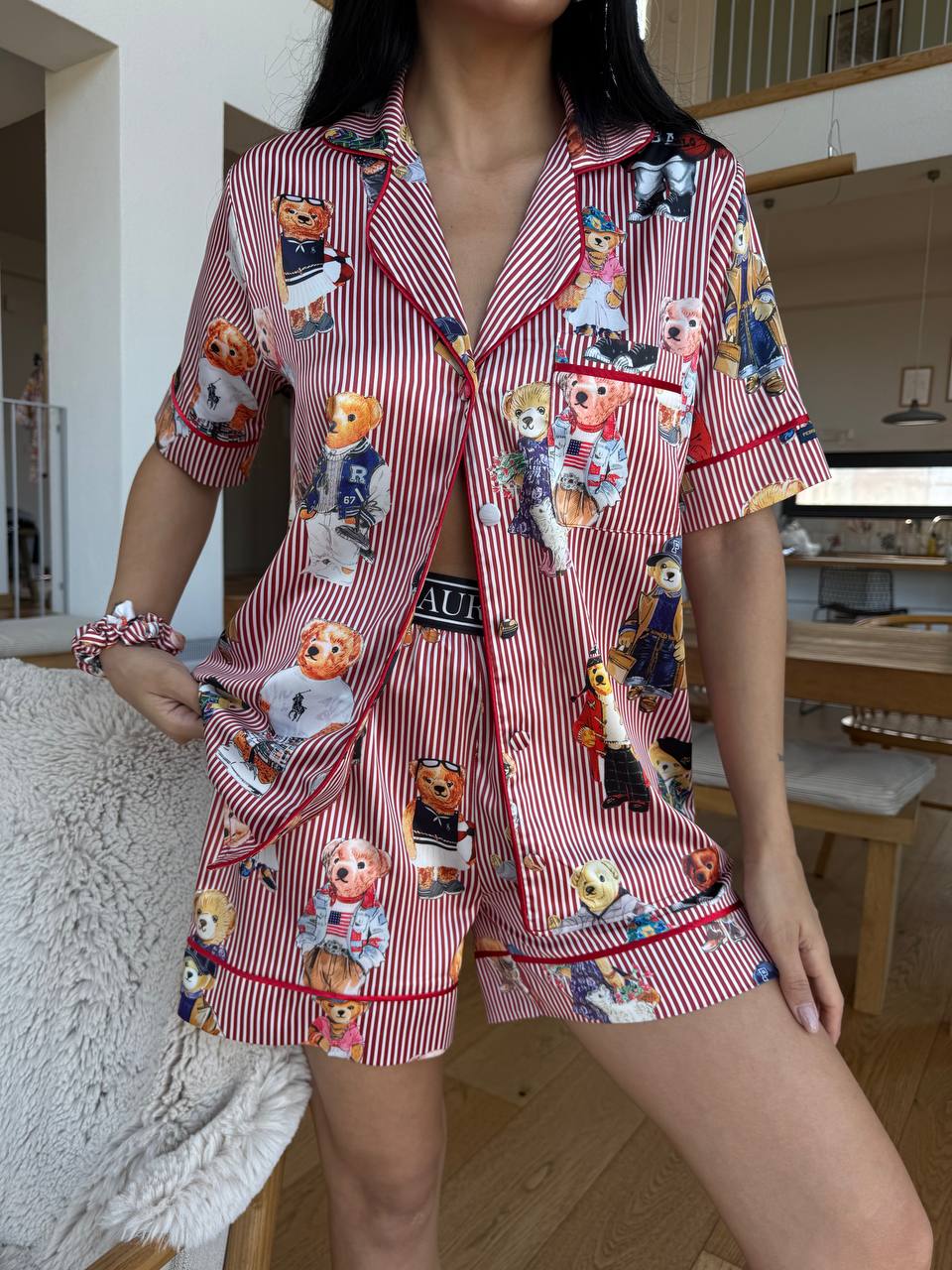 Premium Saten Pijama Seti ✨