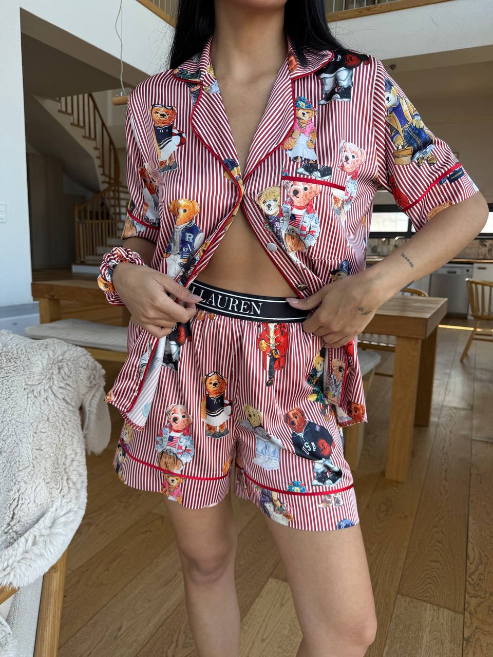 Premium Saten Pijama Seti ✨