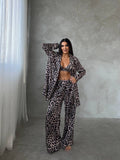 4 Parça Premium Saten Pijama Seti | Büstiyer & Toka  Dahil ✨