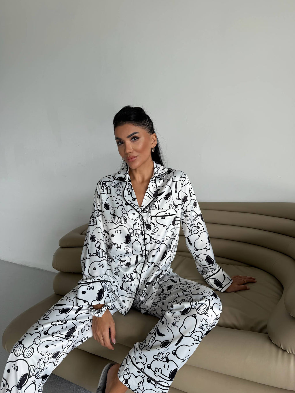 Premium Saten Pijama Seti ✨