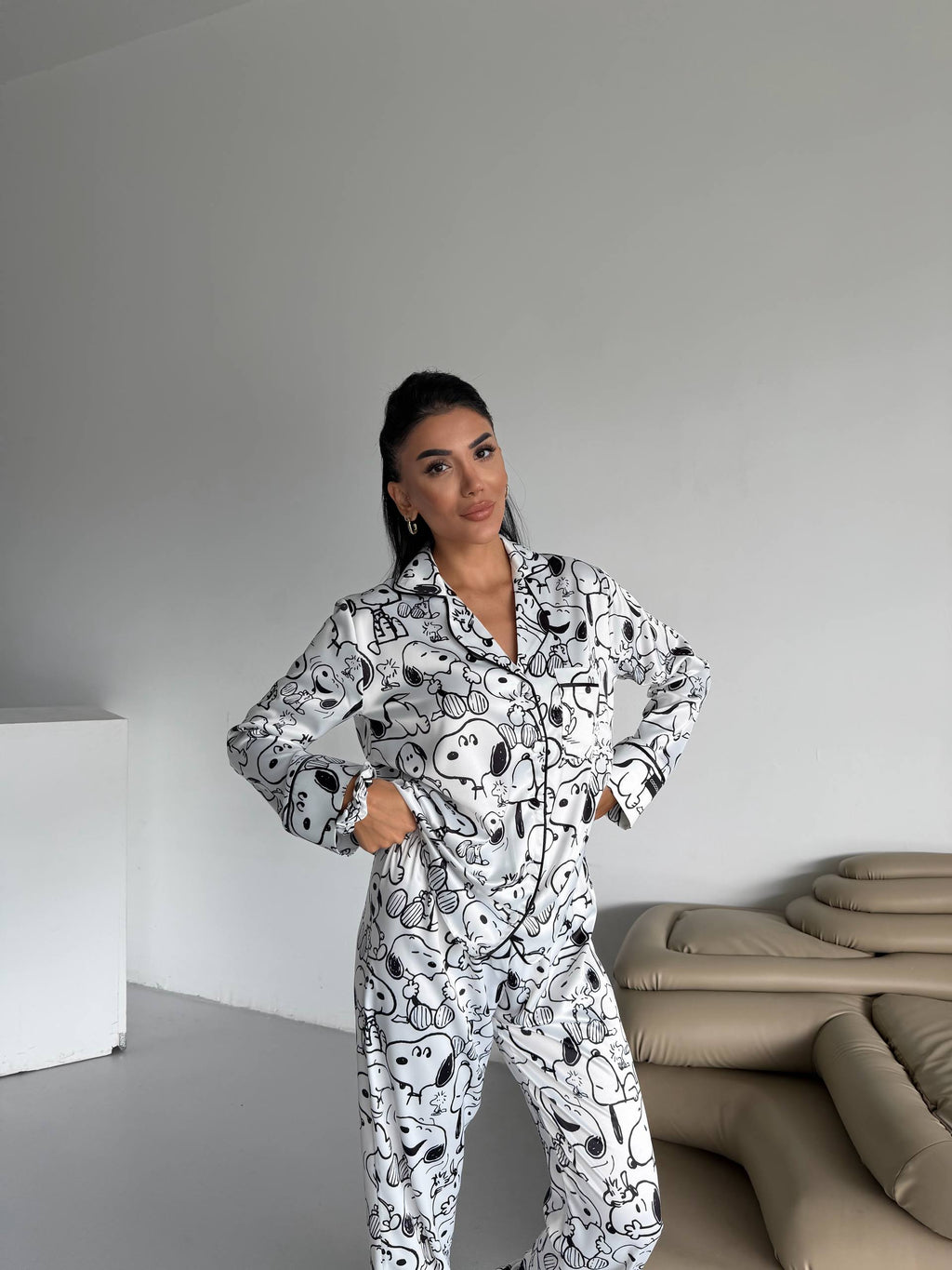 Premium Saten Pijama Seti ✨