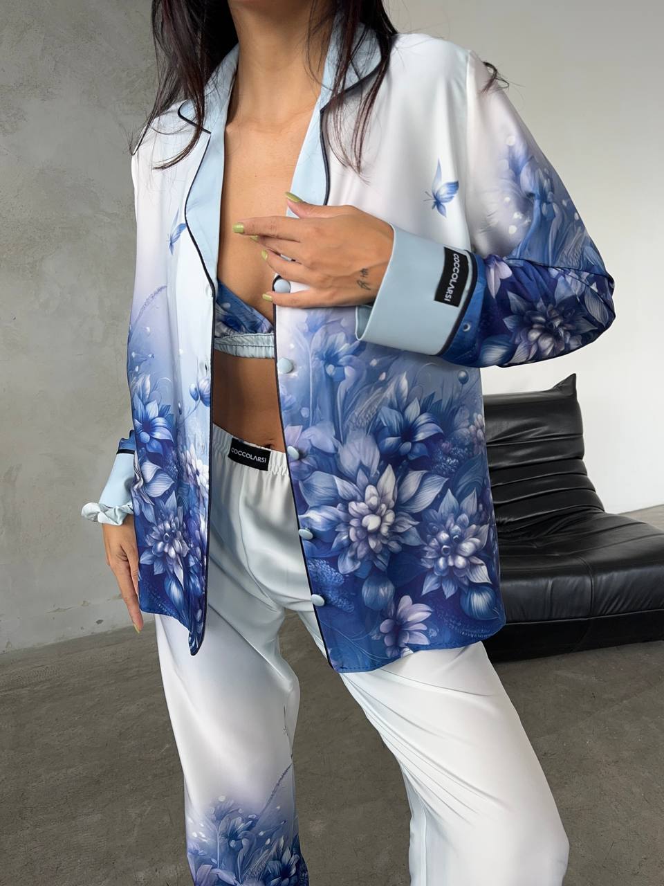4 Parça Premium Saten Pijama Seti | Büstiyer & toka Dahil ✨
