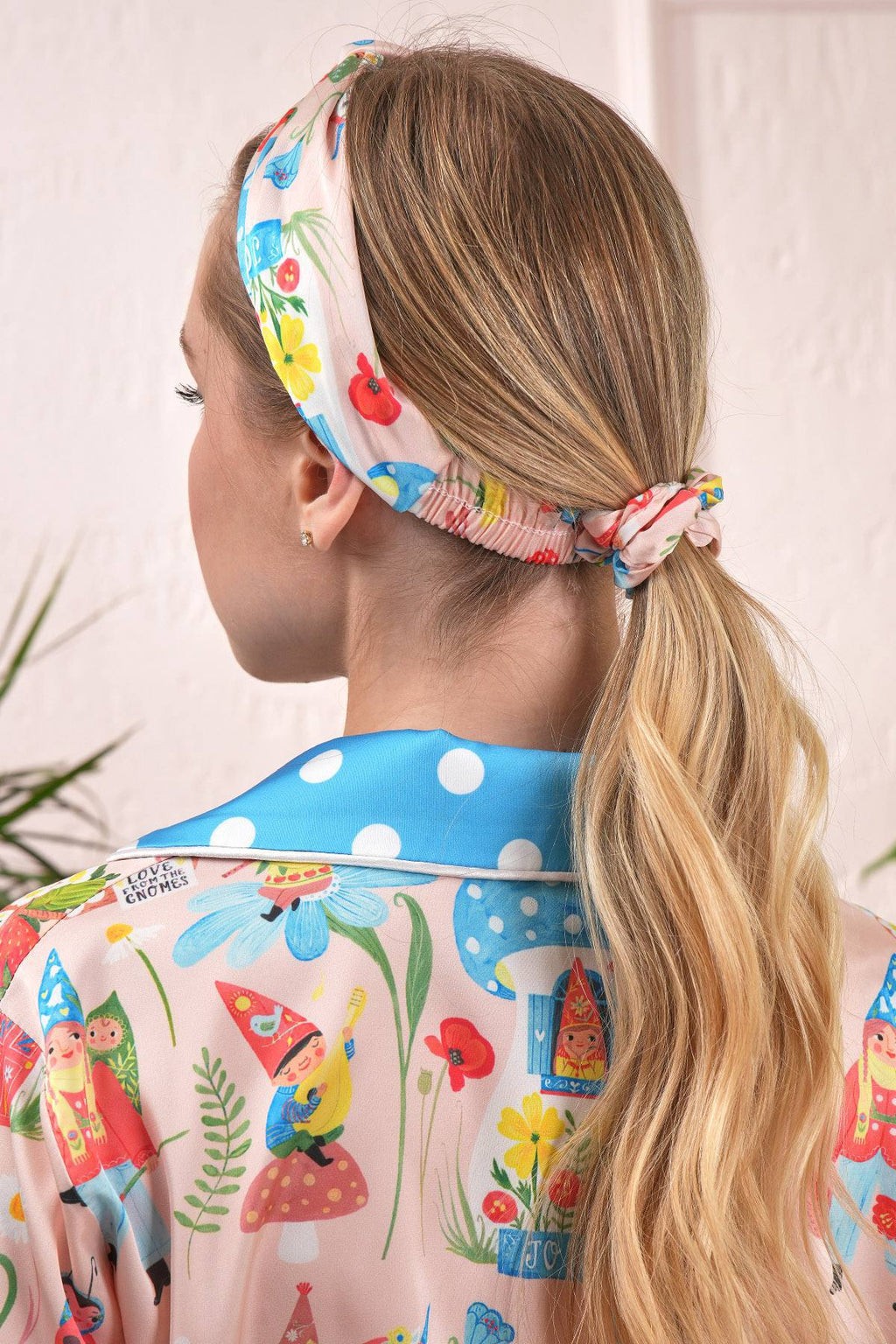 4 Parça Premium Saten Pijama Seti | Toka & Bandana Dahil ✨
