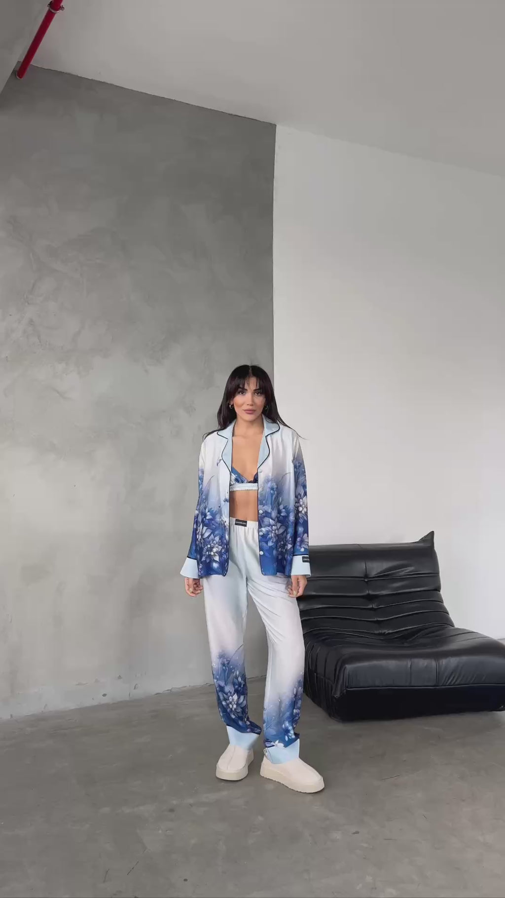 4 Parça Premium Saten Pijama Seti | Büstiyer & toka Dahil ✨