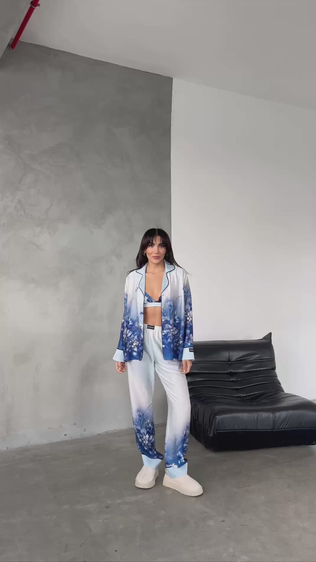 4 Parça Premium Saten Pijama Seti | Büstiyer & toka Dahil ✨