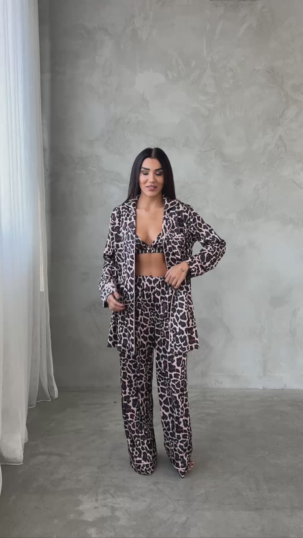 4 Parça Premium Saten Pijama Seti | Büstiyer & Toka  Dahil ✨