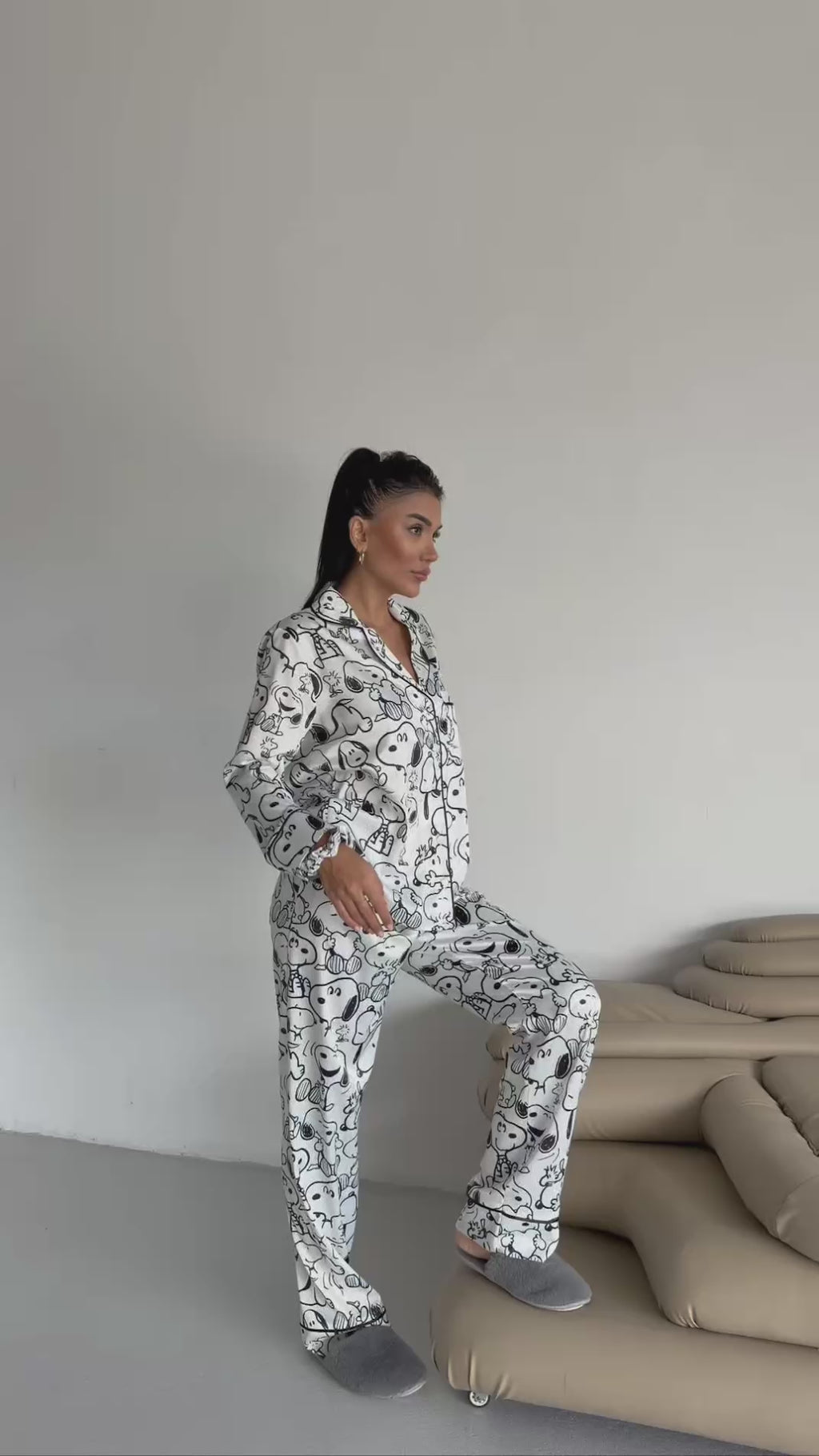 Premium Saten Pijama Seti ✨